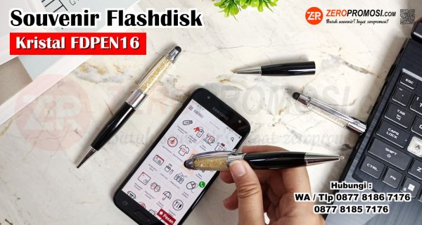 Souvenir Flashdisk Pulpen Kristal 3IN1 FDPEN16 Custom Promosi.jpg