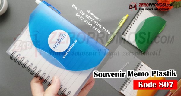 Souvenir Memo Promosi + Pulpen Kode 807 – Memo murah.jpg