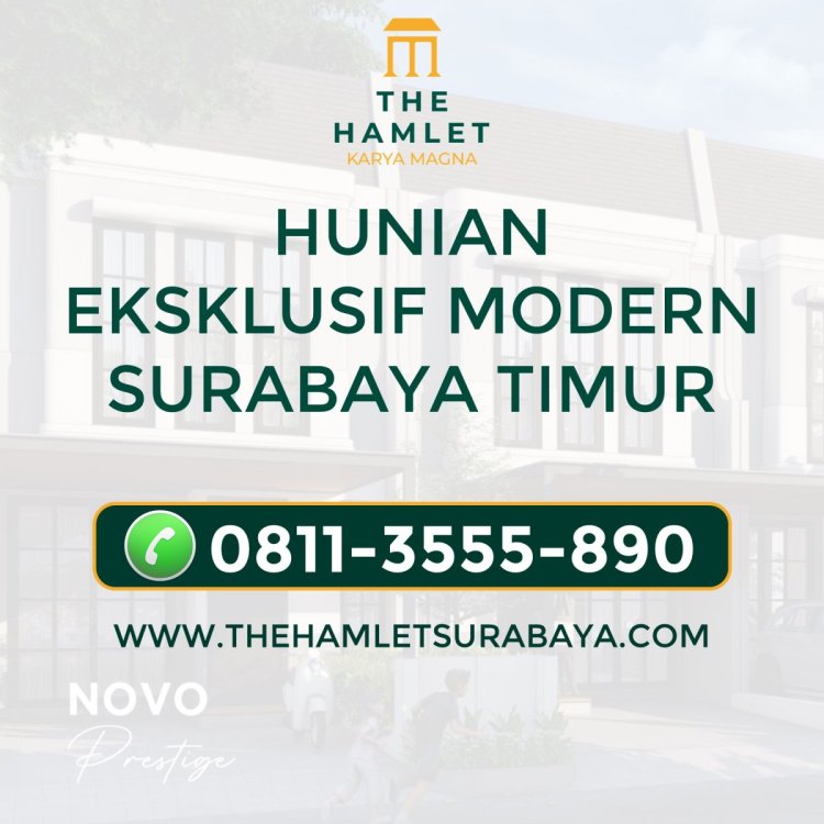 Perumahan Eksklusif Minimalis Terbaru Surabaya Timur.JPG