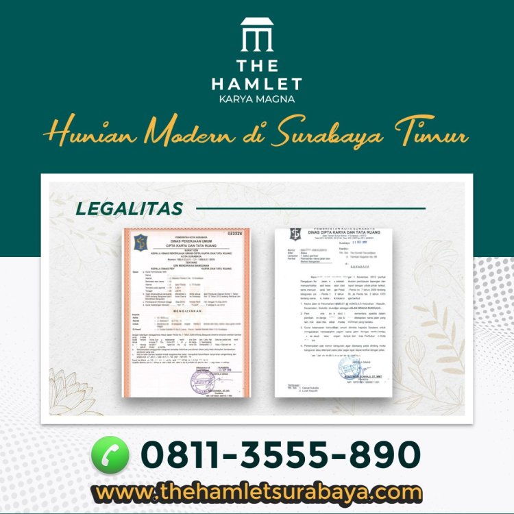 Beli Rumah Modern Minimalis Bebas Biaya KPR di Surabaya Timur! The Hamlet.JPG