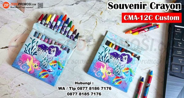 Souvenir Set Crayon CMA-12C Isi 12 Warna Custom Design.jpg