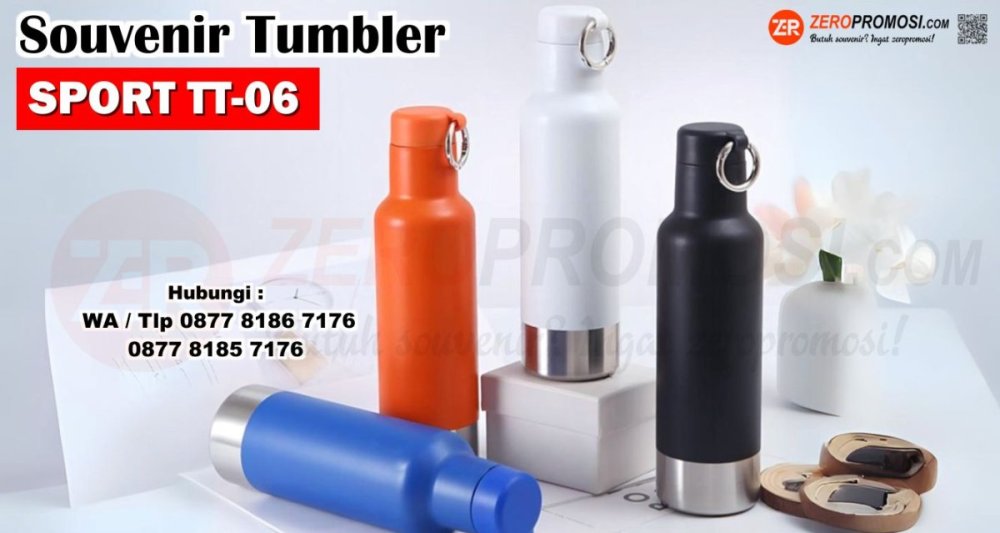 Souvenir Botol Air Minum Sport Vacuum Stainless TT-06 Cetak Logo.jpg
