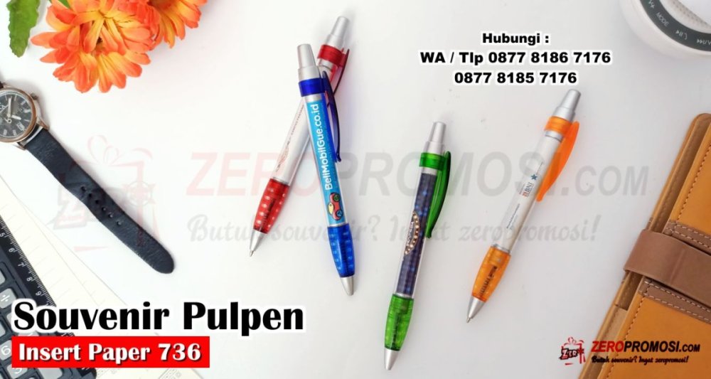 Souvenir Pen Promosi Insert Paper Kode 736 Murah.jpg