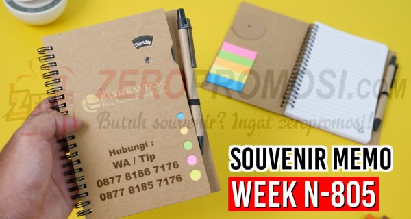 Souvenir Memo Notes Week N-805.jpg