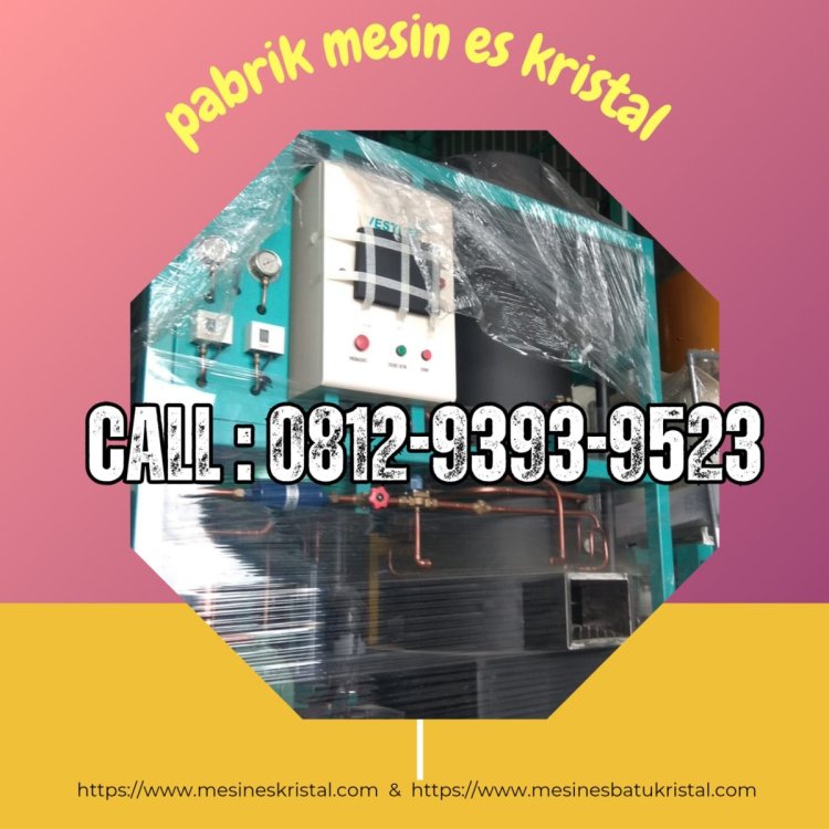 Mesin Es Kristal astro Komering ulu selatan 10.jpg