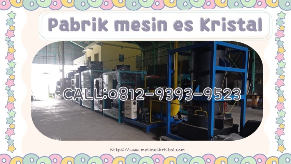 Mesin Es Kristal astro Komering ulu selatan.jpg