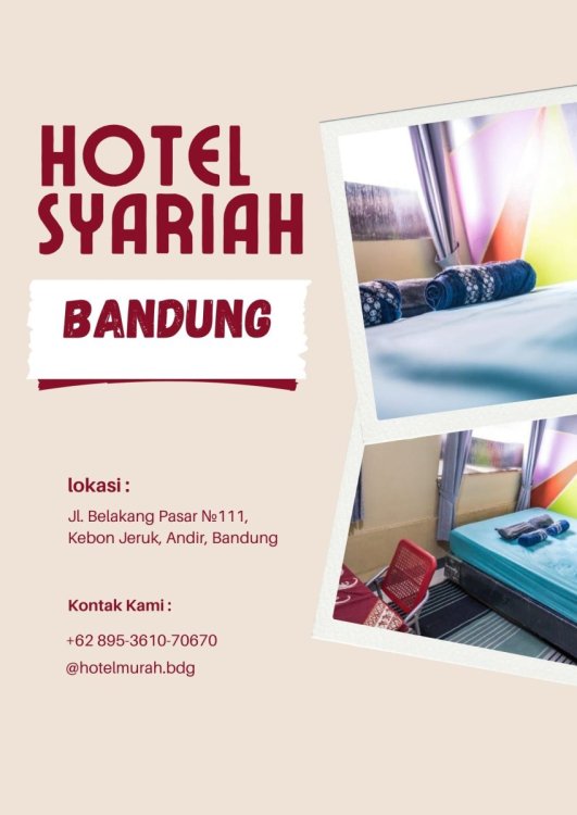 Booking Penginapan Syariah Dekat Stasiun Bandung, Call 0895361070670,  Bandung, Terpercaya.jpg