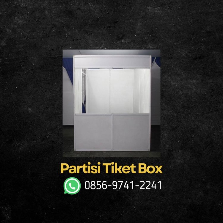 Jasa Sewa Partisi Tiket Box konser indoor outdoor jakarta utara barat selatan timur pusat.jpg