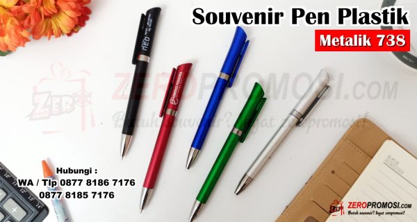 Jual Souvenir Pen 738 Plastik Eksklusif Bisa Custom.jpg