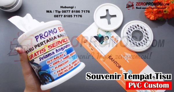 Souvenir Tempat Tisu PVC Bulat Custom Full Color Murah – Kotak Tisu.jpg