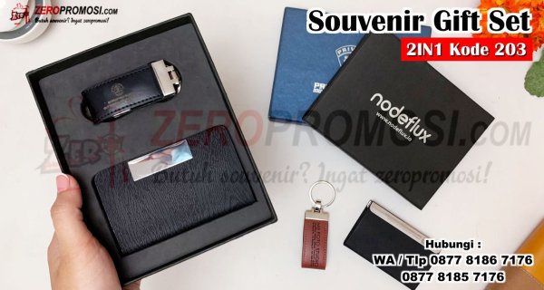 Jual Paket Souvenir Gift Set Eksklusif 2in1 Tipe 203 Isi Name Card Box dan Flashdisk.jpg