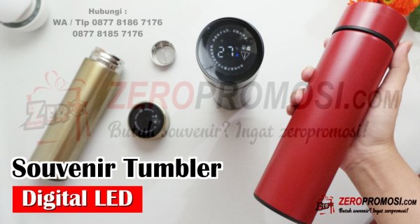 Souvenir Tumbler Vacuum Thermos Digital Smart LED Suhu Murah.jpg
