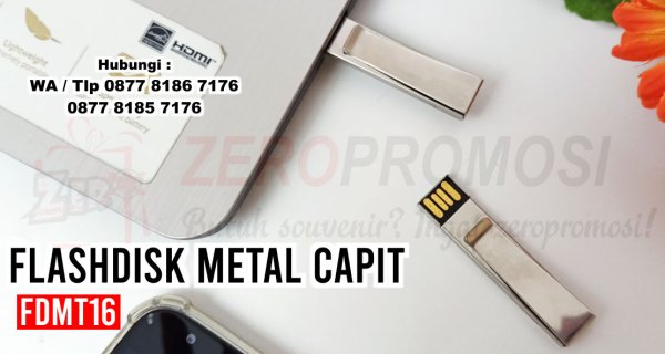 Souvenir Flashdisk Metal Capit - Flashdisk Besi Clip FDMT16 a.jpg
