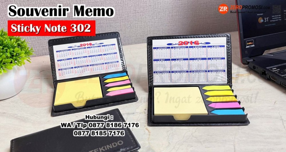 Souvenir Sticky Notes Warna Warni Custom Kode 302.jpg