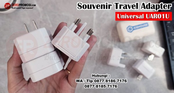 Jual Charger Travel Adapter UAR01U With Usb Port Cetak Logo.jpg