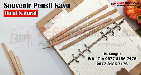 Produksi Pensil Kayu Bulat Alami Dengan Cetak Logo.jpg
