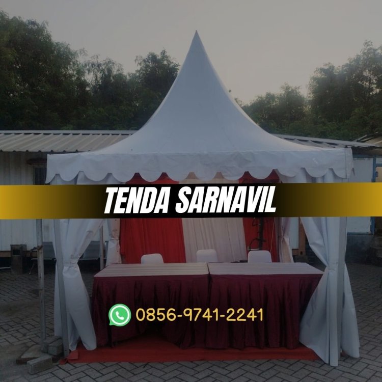 Jasa Rental tenda kerucut sarnafil 3x3 depok.jpg
