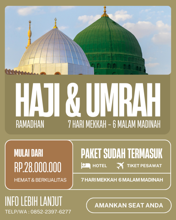 Krem Promosi Paket Travel Haji dan Umrah Instagram Post.png