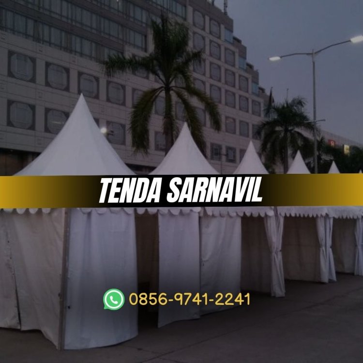 Jasa Sewa tenda kerucut sarnafil 3x3 jakarta utara.jpg