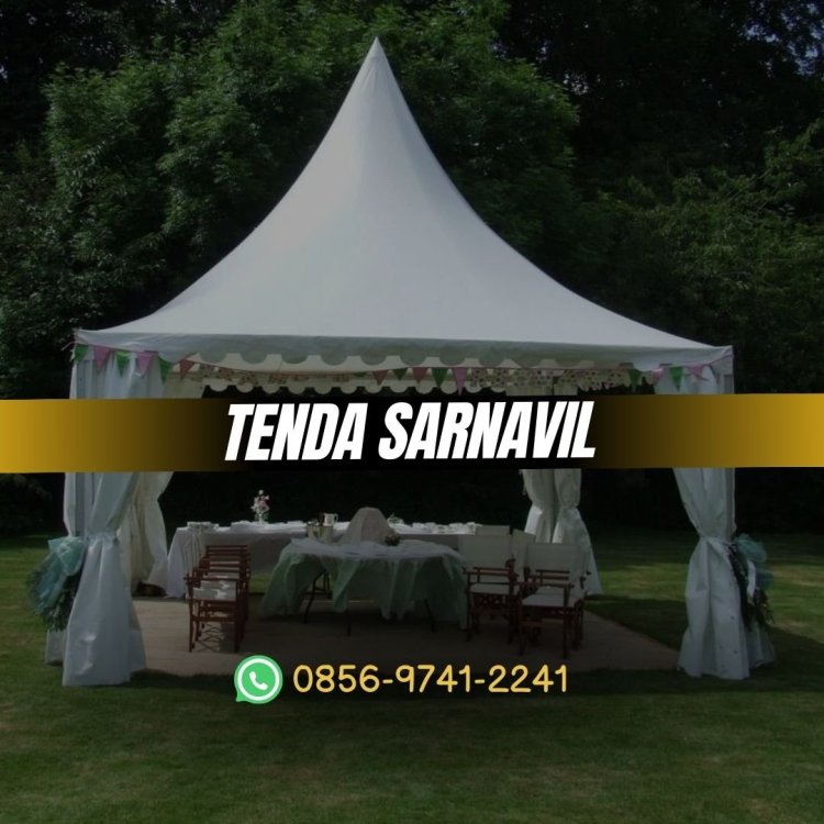Jasa Rental tenda kerucut sarnafil 3x3 kepulauan seribu.jpg