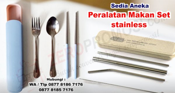 Souvenir Sedotan Besi - Sendok Garpu sumpit set.jpg