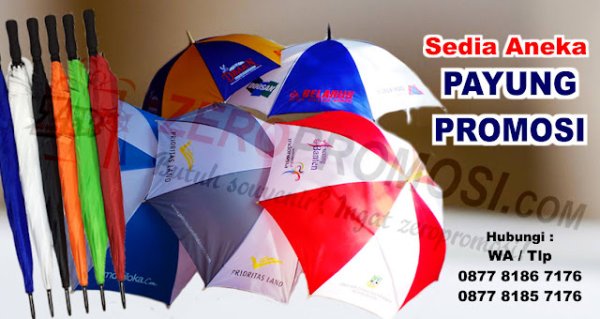 Souvenir Payung promosi - payung Golf, standar dan Lipat.jpg
