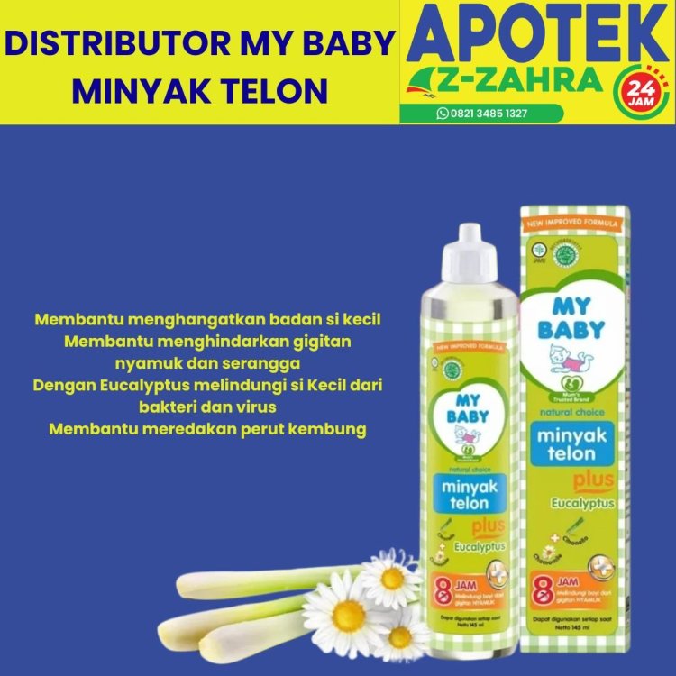 Dekat Sini, Distributor Minyak Telon My Baby 90ml Apotek AzZahra 24 Jamm.jpg