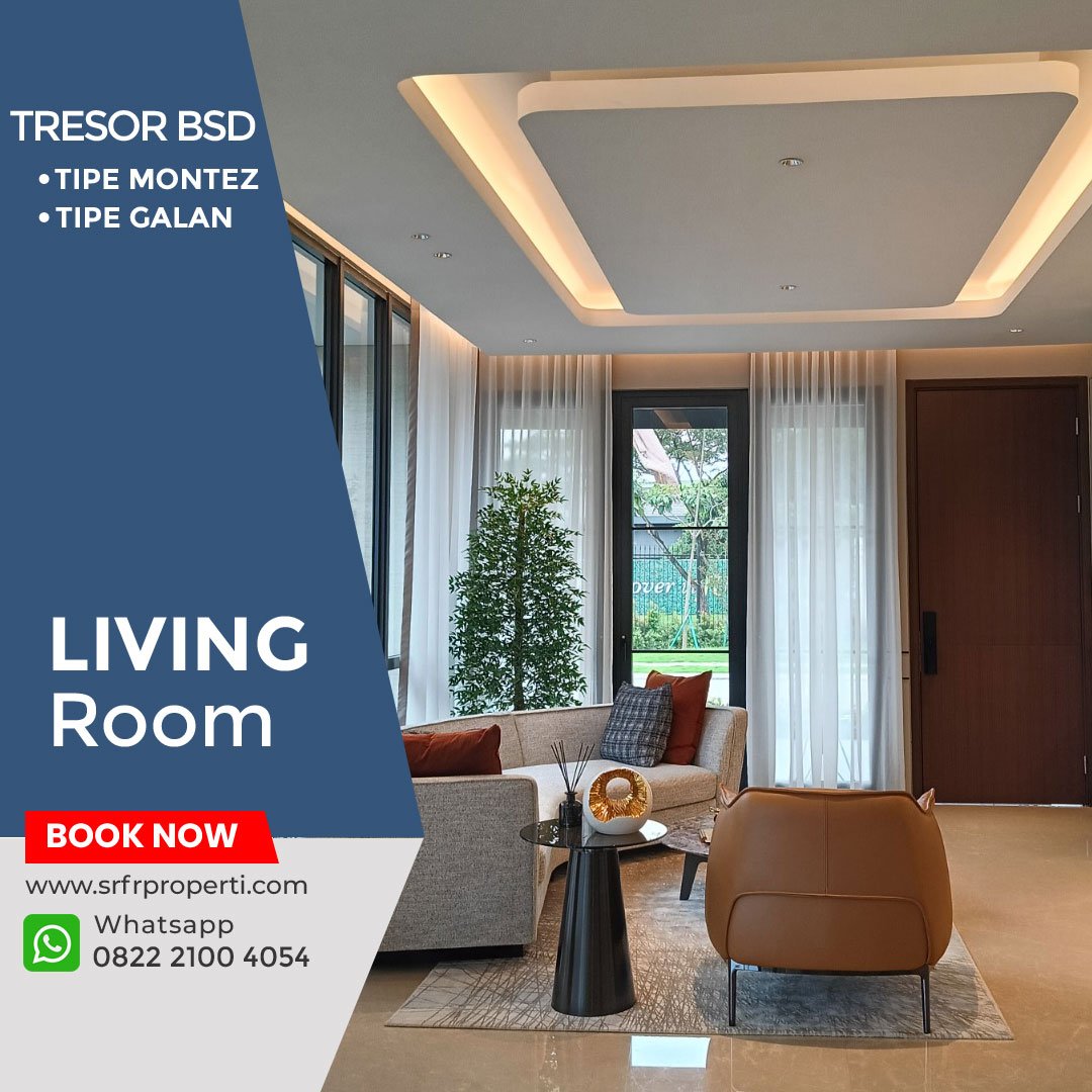 Properti rumah murah Tresor BSD City paling laris Harga mulai 12M The Brezee BSD AeonMall BSD ICE BSD