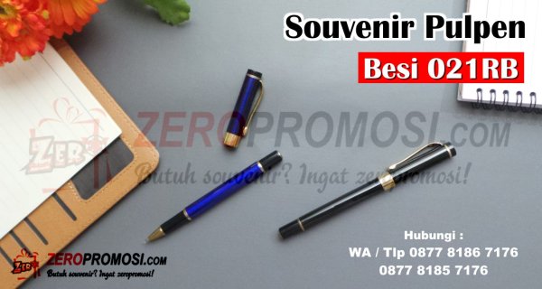 Jual Souvenir Kantor Eksklusif Pulpen Besi 021RB Dengan Cetak Logo.jpg