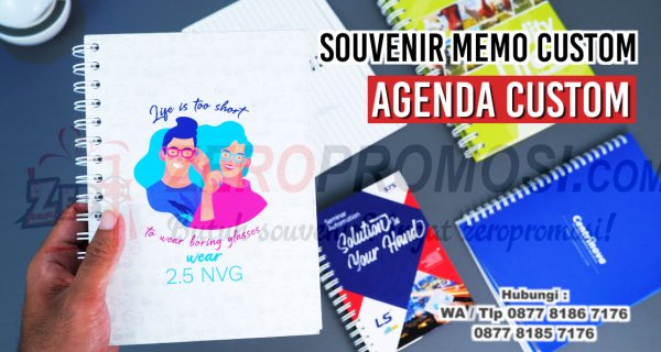 Jual Souvenir memo custom - Agenda custom.jpg