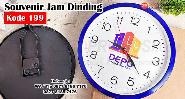 Souvenir Jam Dinding Promosi Kode 199 Jumbo Cetak Logo.jpg