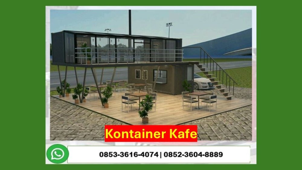Hub. 0853 3616 4074 Kontraktor Jasa Pembuatan Kontainer Cafe Restoran Balikpapan.JPG
