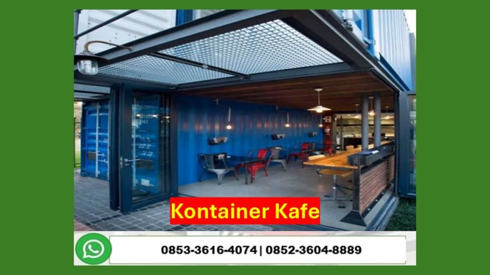 Hub. 0853 3616 4074 Kontraktor Jasa Pembuatan Kontainer Cafe Restoran Tulungagung.JPG