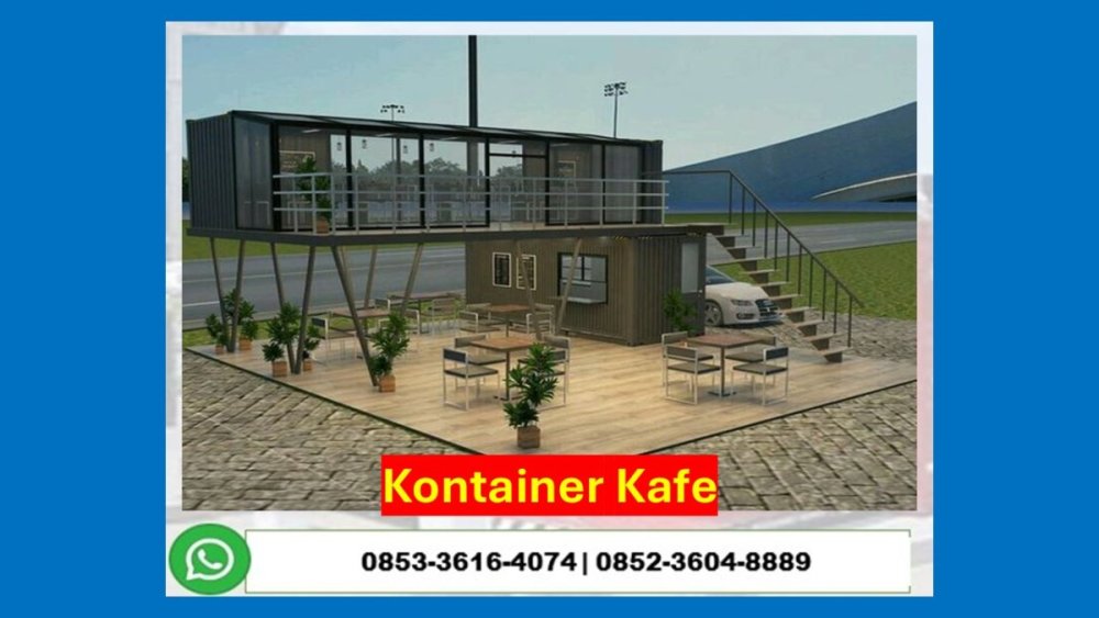 Hub. 0853 3616 4074 Kontraktor Jasa Pembuatan Rumah Kontainer Baru 40 Feet Minimalis Cirebon.JPG