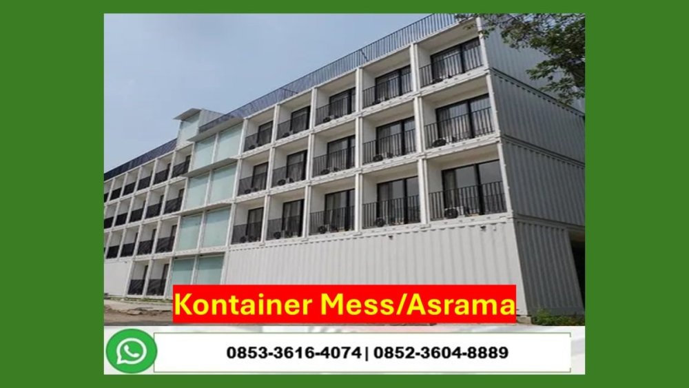 Kontraktor Jasa Pembuatan Asrama Kontainer Mahasiswa Purworejo.JPG