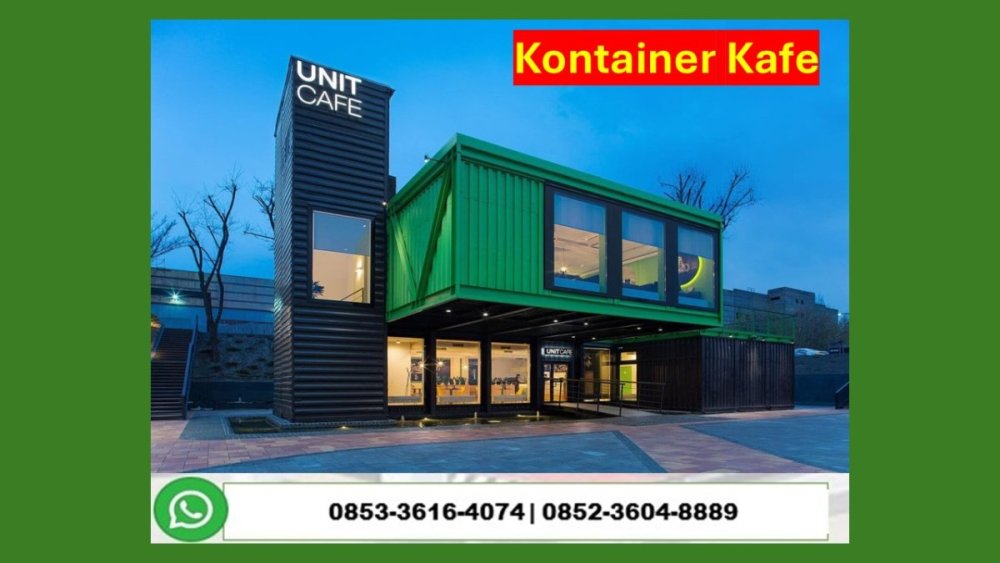 Hub. 0853 3616 4074 Kontraktor Jasa Pembuatan Container Cafe Mini Tingkat 2 Lantai Kulonprogo.JPG