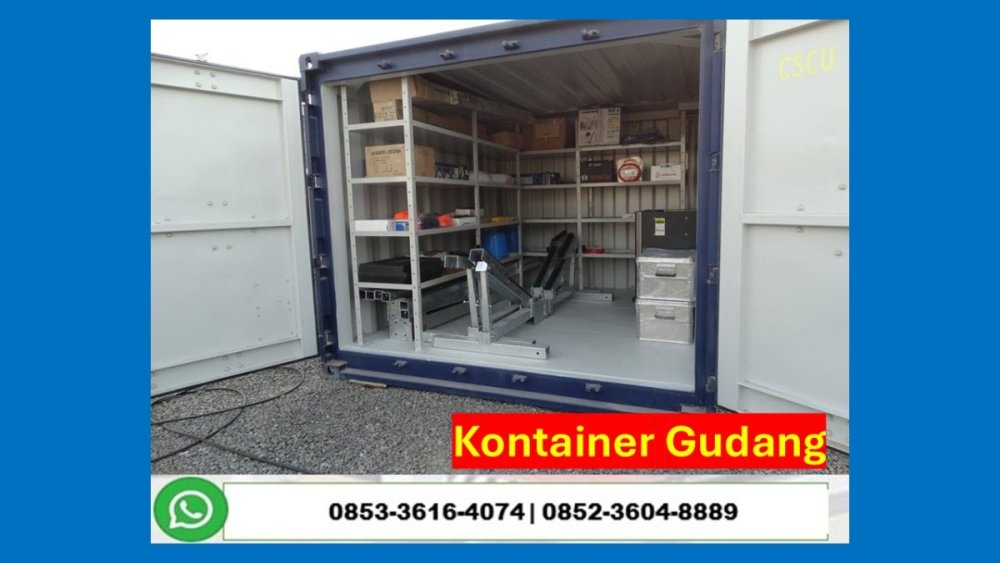 Hub. 0853 3616 4074 Kontraktor Jasa Pembuatan Kontainer Gudang Penyimpanan Barang Depok.JPG