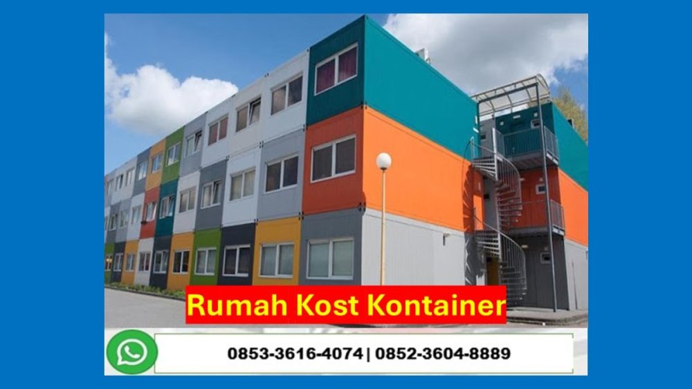 Hub. 0853 3616 4074 Kontraktor Jasa Pembuatan Rumah Kontainer Baru 20 Feet Minimalis Kediri.JPG