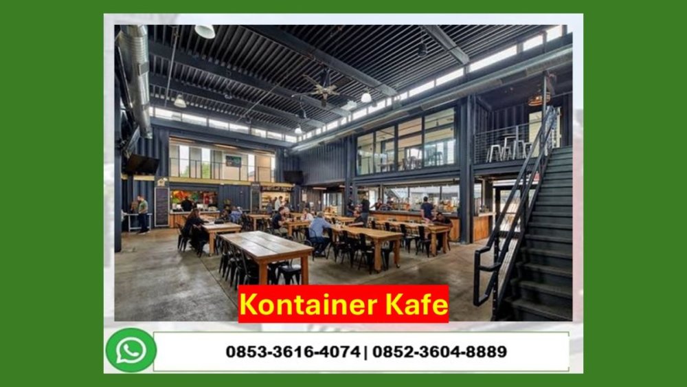 Hub. 0853 3616 4074 Kontraktor Jasa Pembuatan Kontainer Cafe Restoran Sidoarjo.JPG