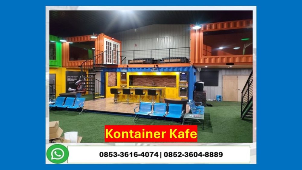 Hub. 0853 3616 4074 Kontraktor Jasa Pembuatan Rumah Kontainer Baru 20 Feet Minimalis Mempawah.JPG