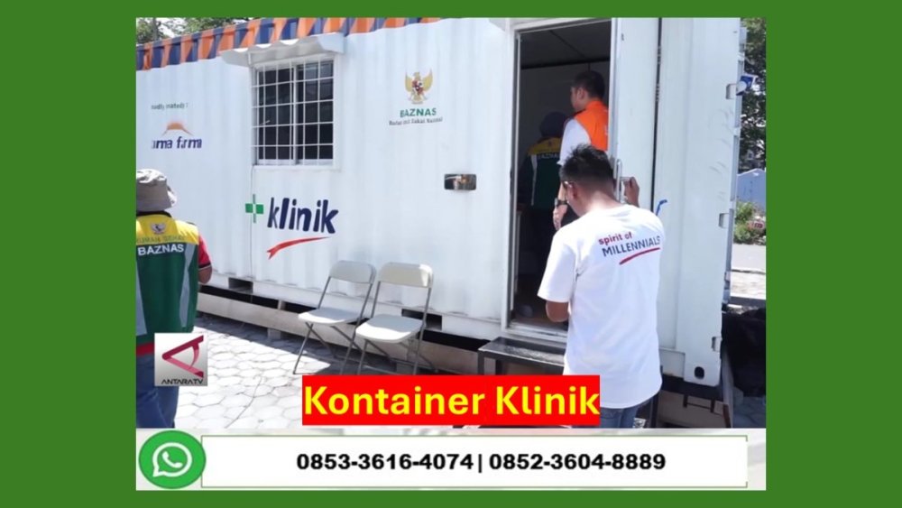 Hub. 0853 3616 4074 Kontraktor Jasa Pembuatan Rumah Sakit Prefab Container Banyuwangi.JPG