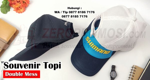 Souvenir Topi Promosi Baseball Double Mess Jala Custom Bordir.jpg
