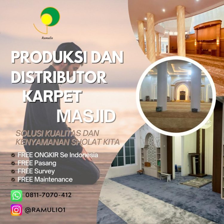 Distributor Karpet Masjid Hijau Jakarta Selatan.jpeg