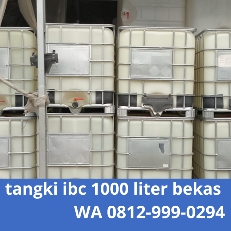 Jual Tangki Ibc 1000 Liter Bekas Bogor. Call 0812-999-0294 Promo.png
