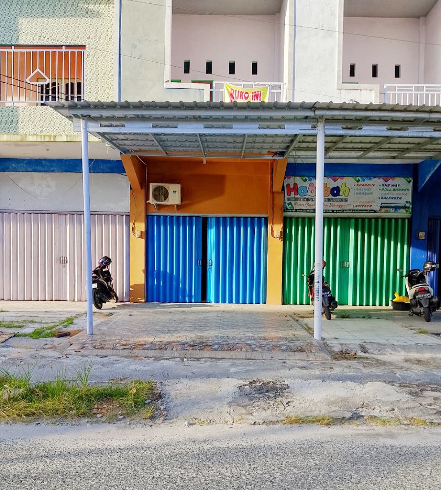 Jual Ruko di Kota Palangka Raya Dekat RSUD dr. Doris Sylvanus, Palangkaraya Mall, Lippo Plaza Palangka Raya, Universitas Palangka Raya, Bandara Tjilik Riwut