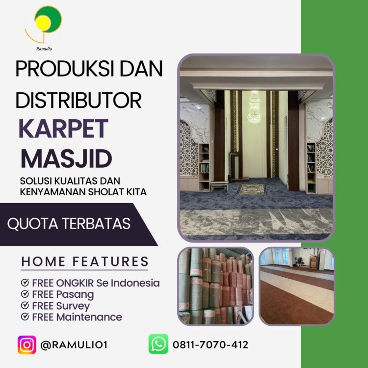 Grosir Karpet Masjid Polos Tebal Jakarta Utara.jpeg