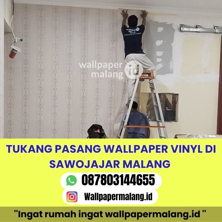 Tukang pasang wallpaper vinyl di Sawojajar Malang.jpg