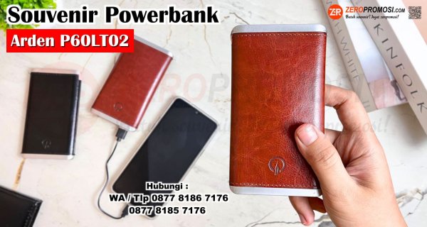 Jual Power Bank Kulit Premium Arden P60LT02 Untuk Souvenir  Custom.jpg