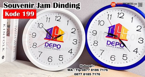 Jual Jam Dinding 199 Custom Untuk Souvenir.jpg