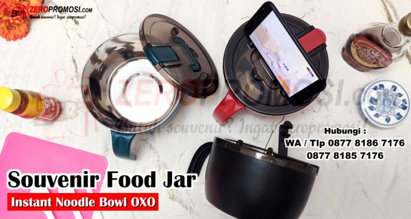 Jual Souvenir Lunch Box Food Jar OXO Portable Stainless Custom Logo Termurah.jpg